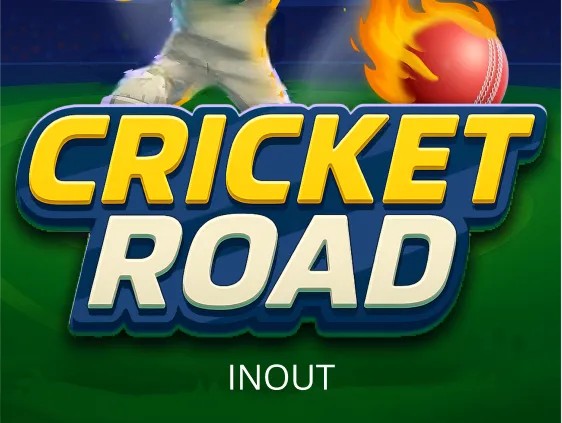 Cricket Road slot logo by InOut at Betgem Casino