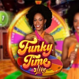 Funky Time game by Evolution – logo hosted on Betgem Casino