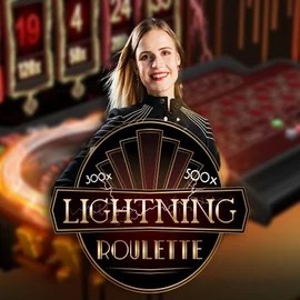 Lightning Roulette logo by Evolution Betgem Casino