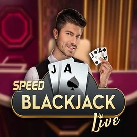 Speed Blackjack slot logo by Pragmatic Play at Betgem Casino