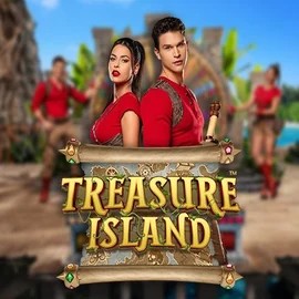 Treasure Island online game logo by Pragmatic Play on bet-gem.co.uk