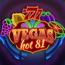 Vegas Hot 81 online game logo by Wazdan on bet-gem.co.uk